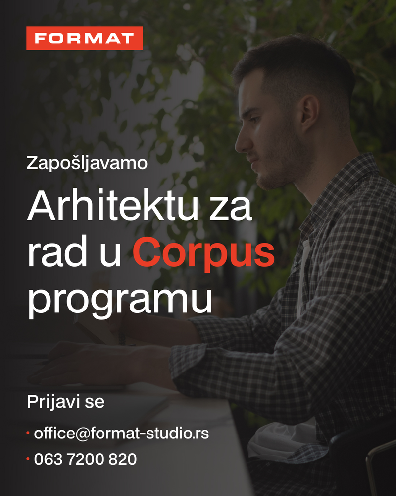 Pridruži se FORMAT Studiju i pomozi nam da kreiramo nameštaj koji inspiriše!