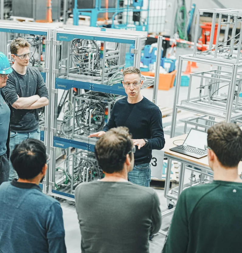 Project team meeting ContiUnity zeton