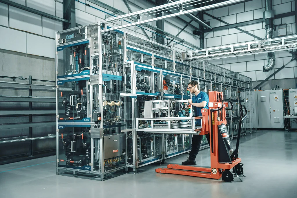 Replacing module ContiUnity system by Zeton