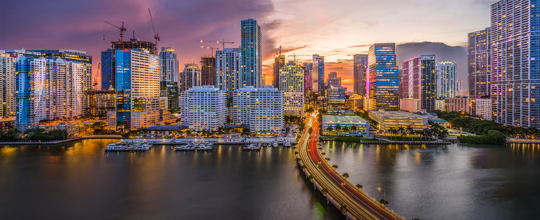Miami skyline, USA