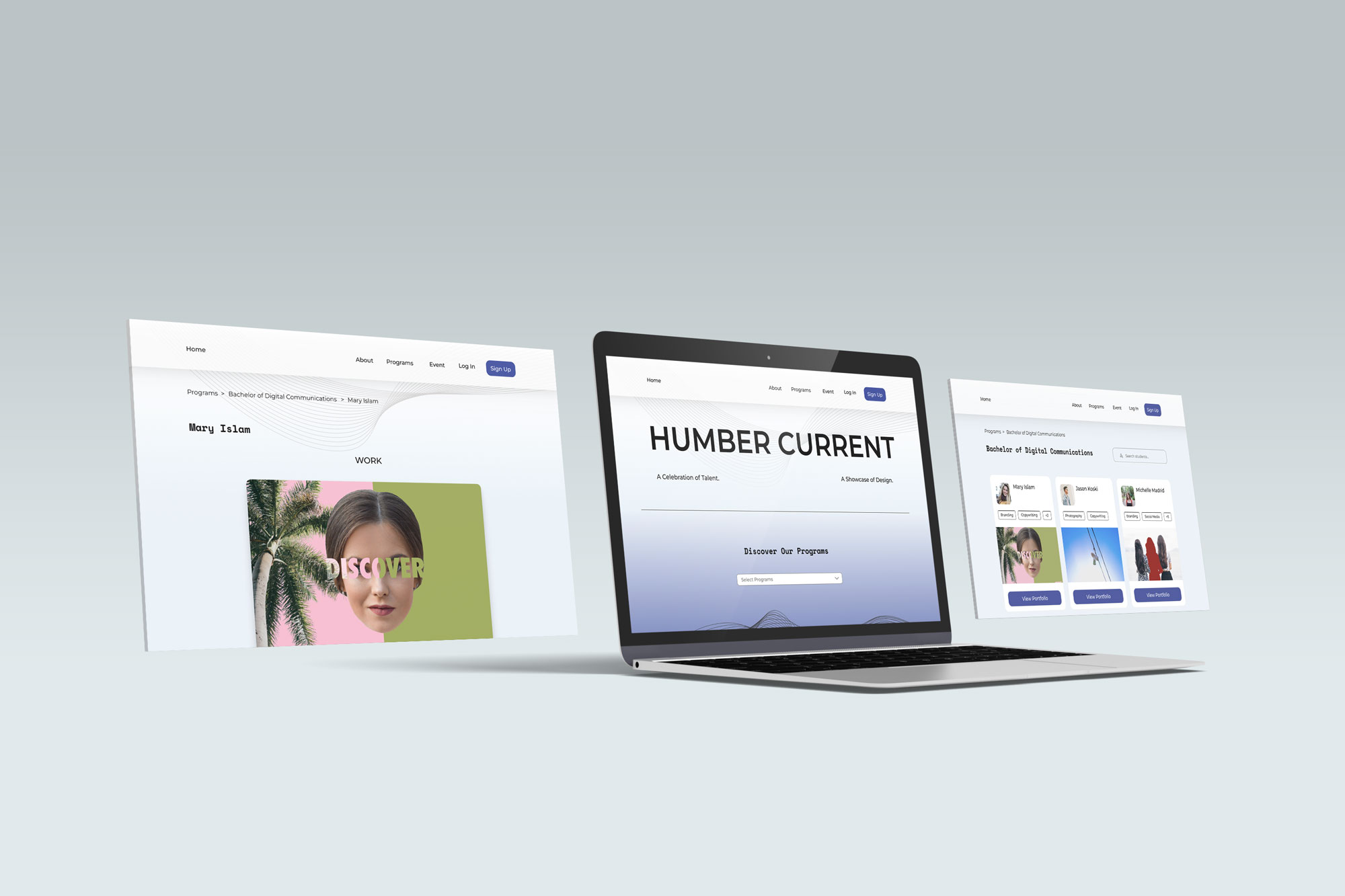 Humber Current's Main Visual