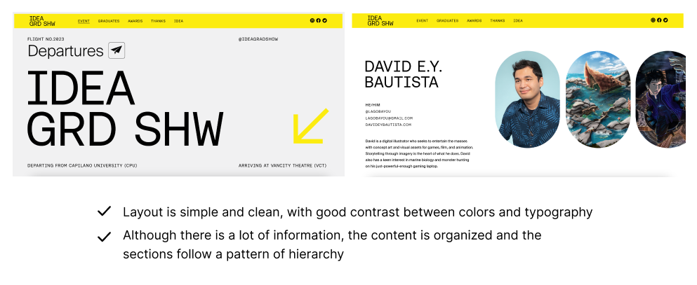 Competitor analysis of IDEA School of Design