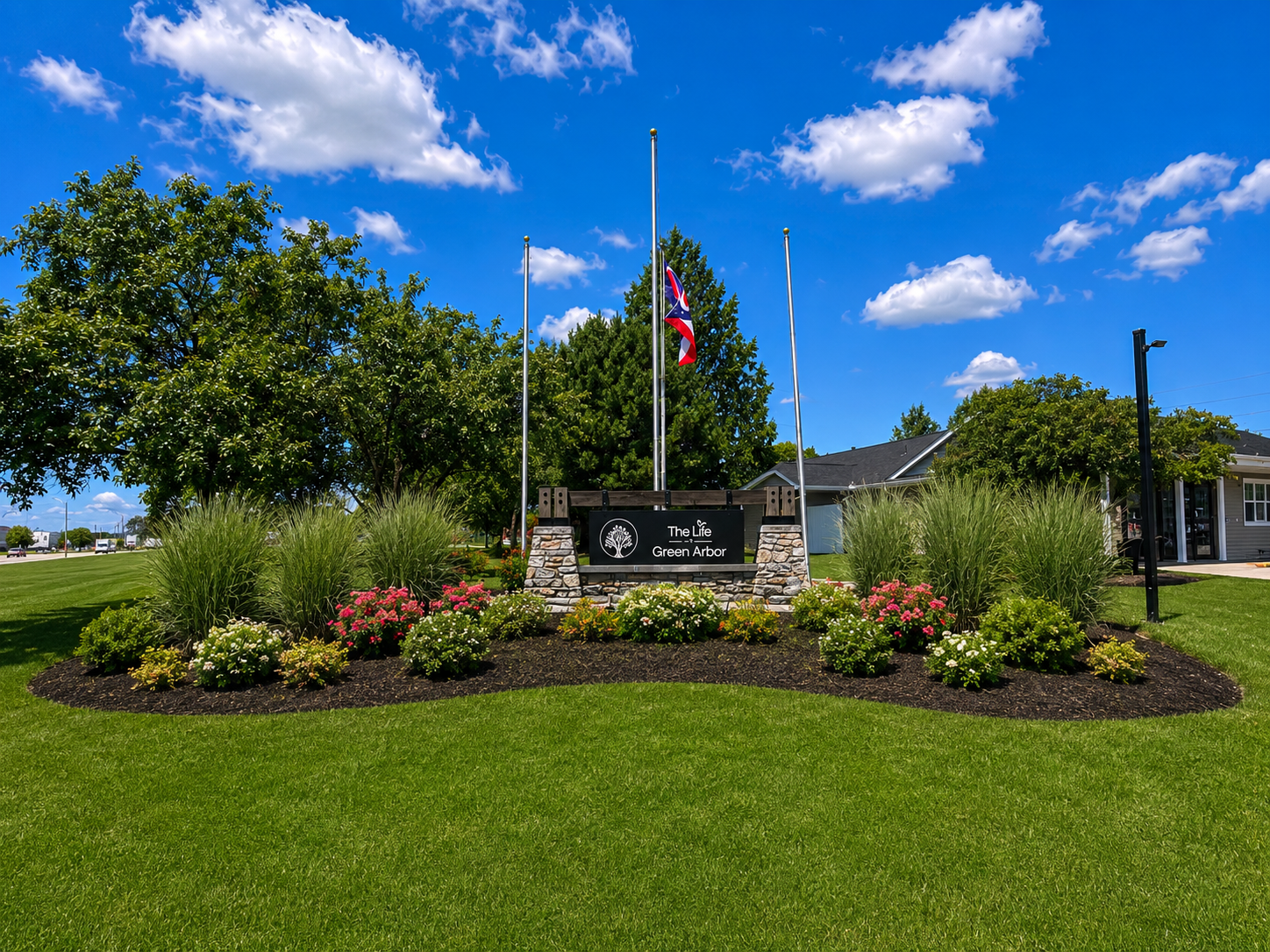 Monument Sign outside of the community
