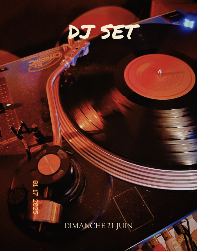 DJ set in Burgundy