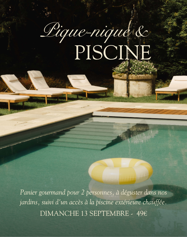 Pique-nique et piscine en Bourgogne