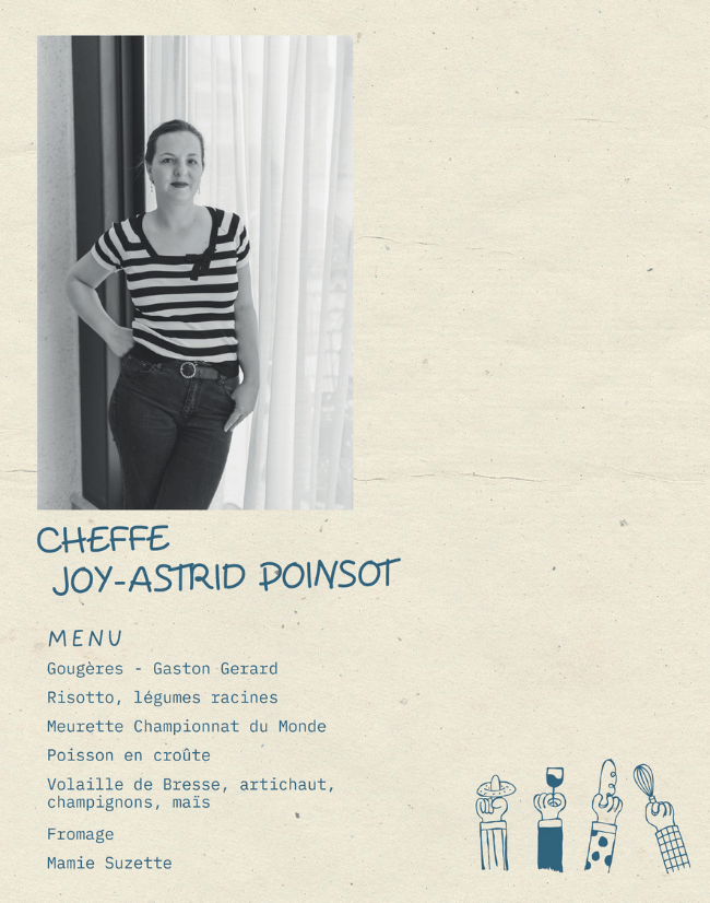 Dîner à 4 mains Chez Camille Joy-Astrid Poinsot x Bellevigne Bourgogne