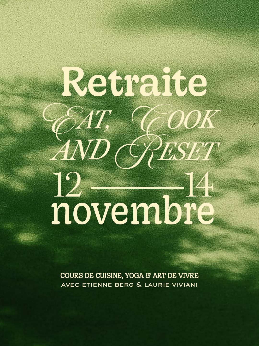 Retraite yoga & cuisine en Bourgogne 