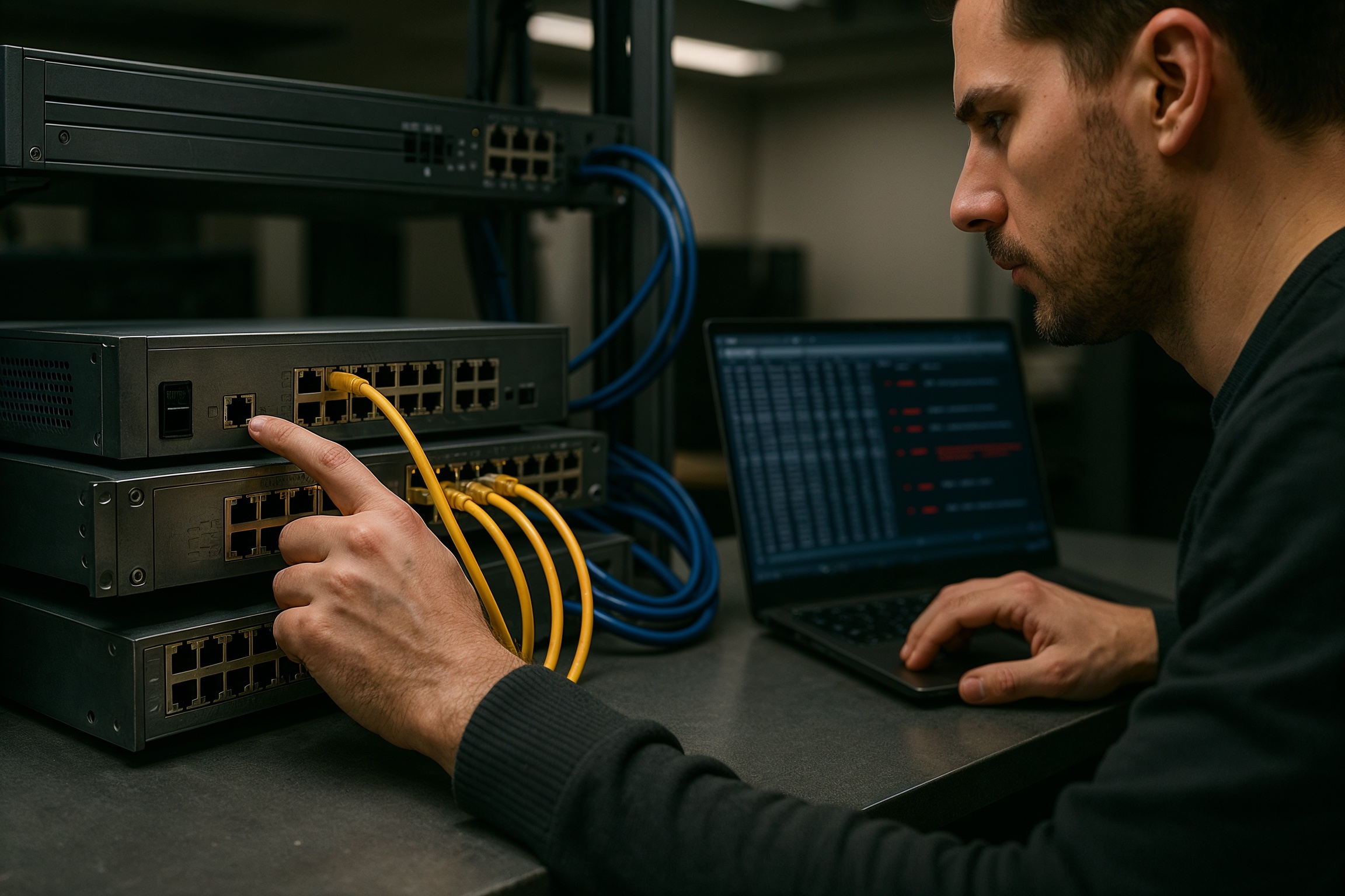 Real‑World Networking & Cybersecurity Concepts in a hands-on lab configuring a firewall and IDS