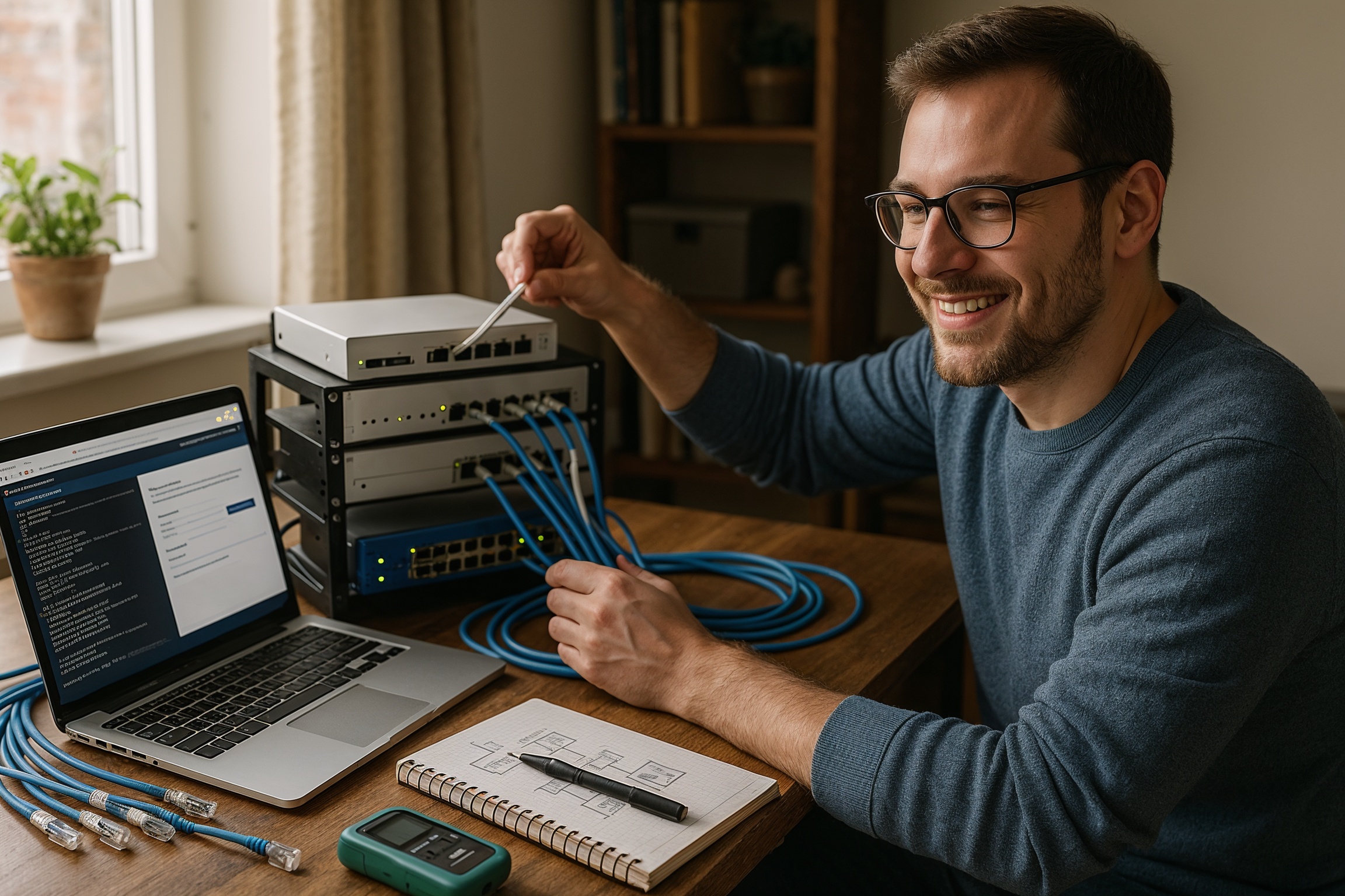 how to get promoted from help desk to engineer – building hands-on skills in a home lab environment