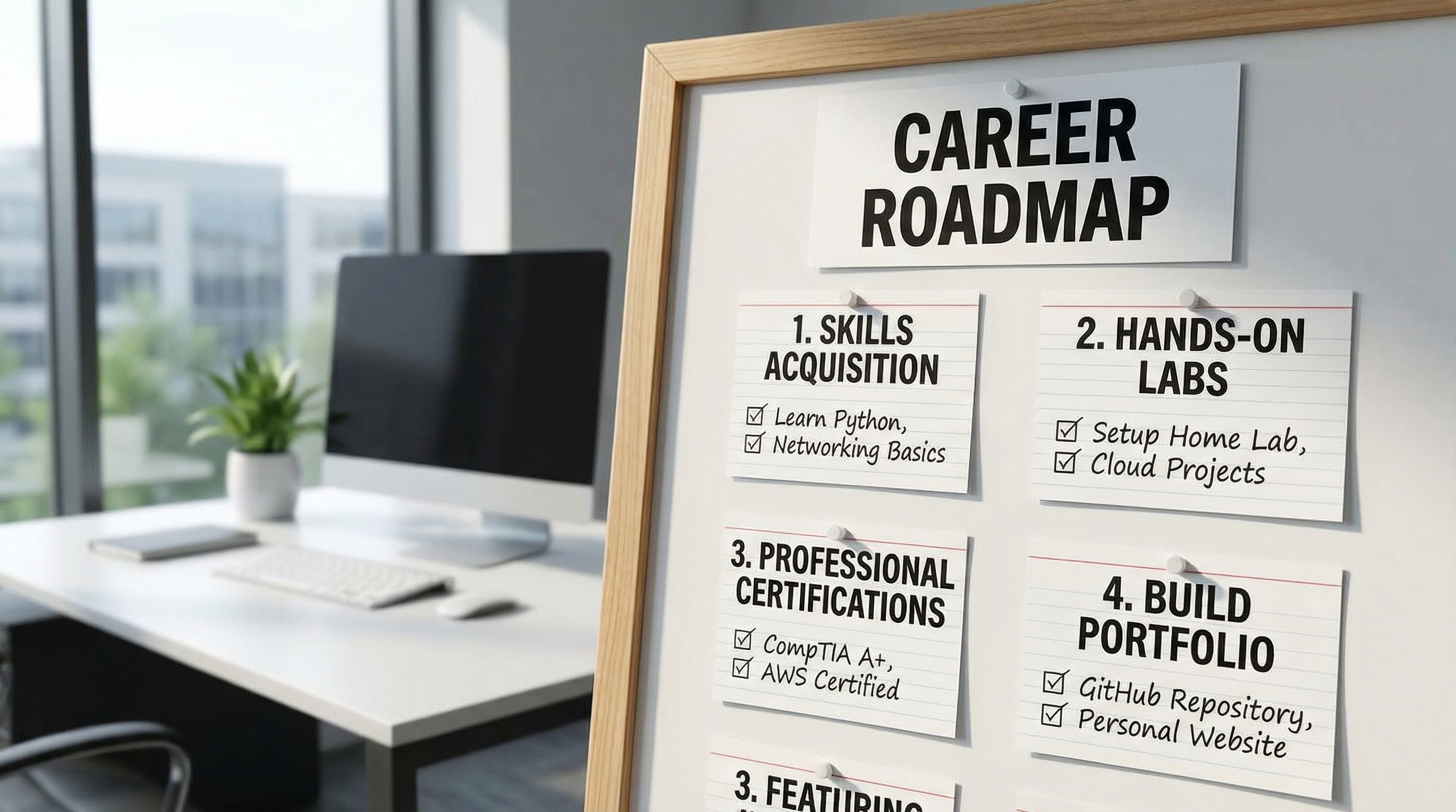 it-career-roadmap-checklist-steps