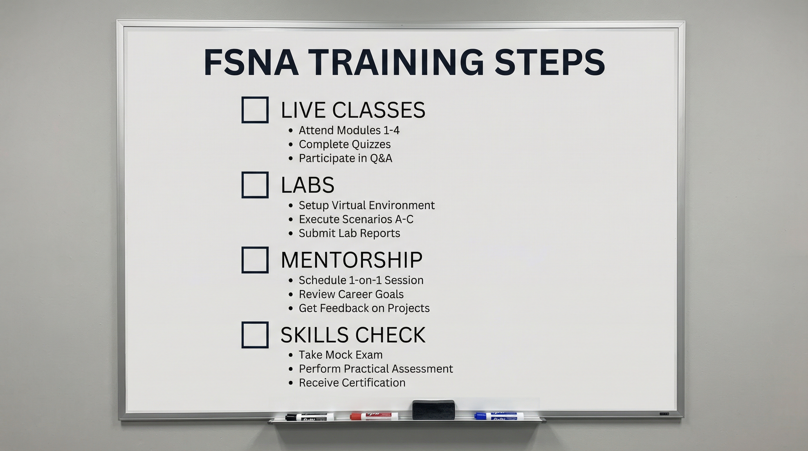 fsna-training-steps-checklist-board