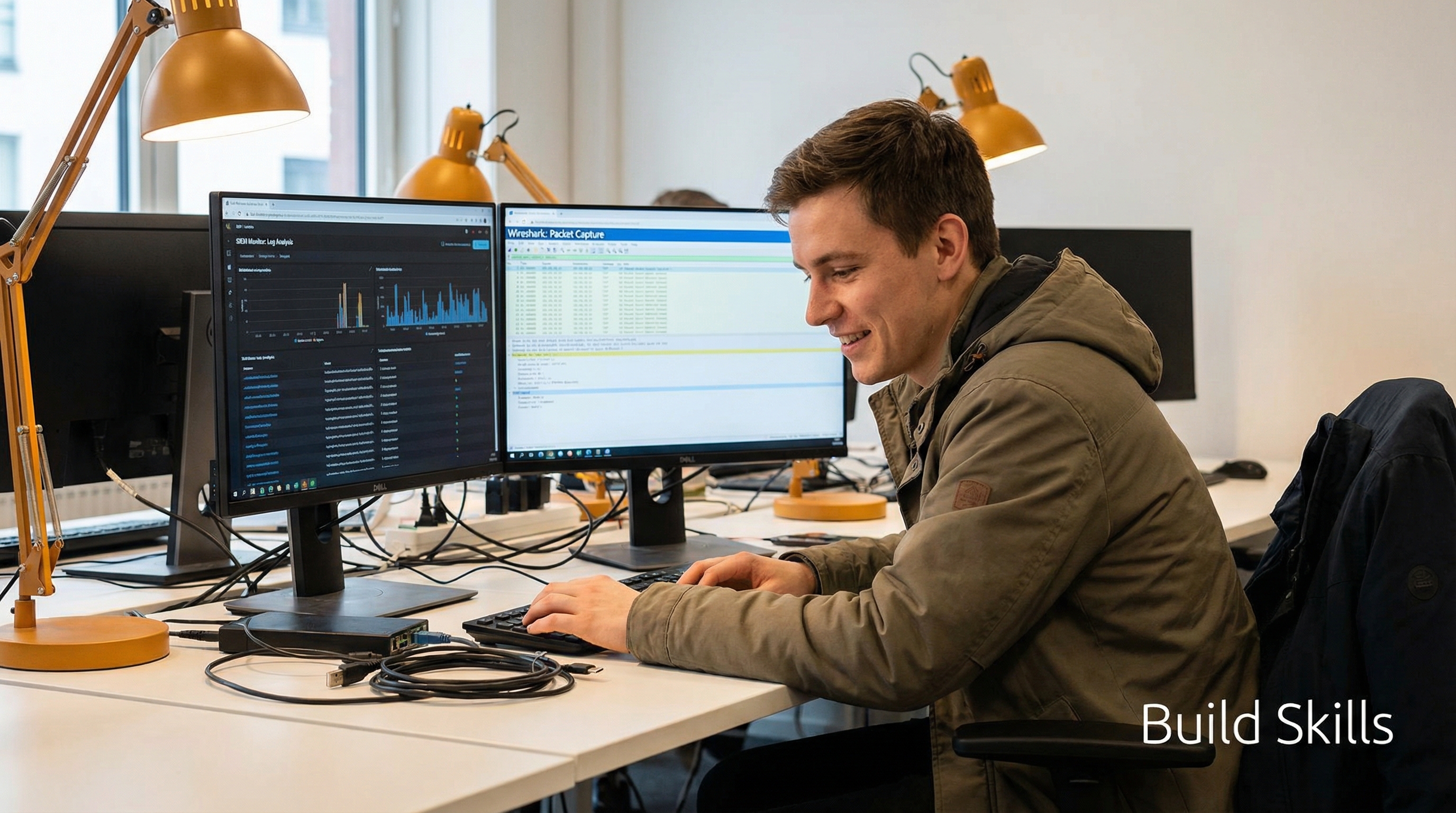 student-performing-hands-on-cybersecurity-lab-work-with-siem-and-network-tools