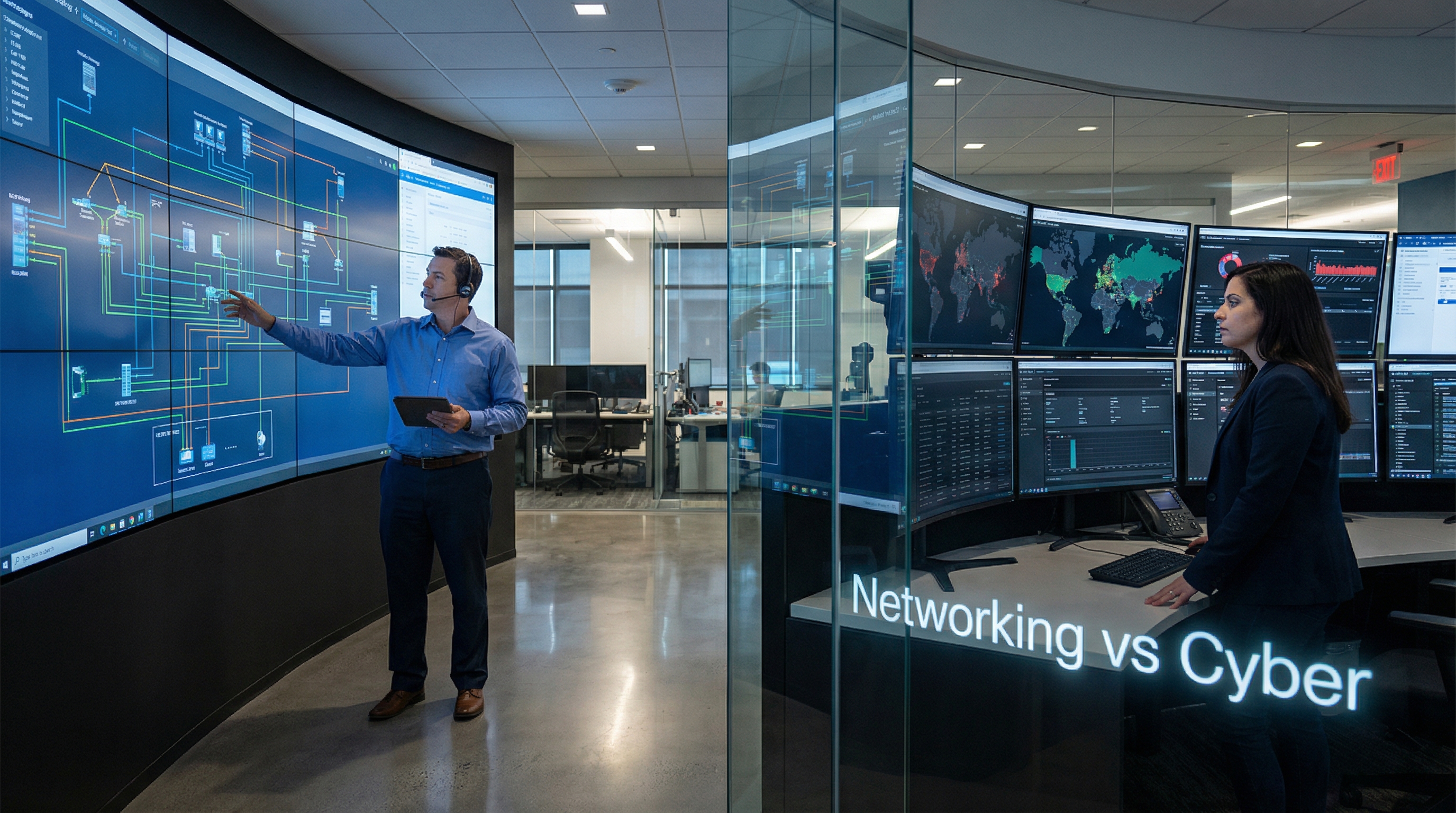 Networking vs Cyber Roles Market Comparison: 2026 Job Trends & Career Insights