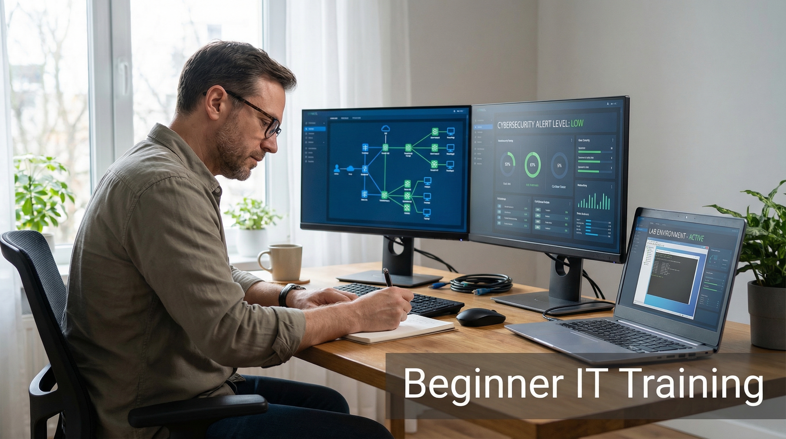 Beginner IT Courses Online: Launch Your High-Paying Cybersecurity and Networking Career