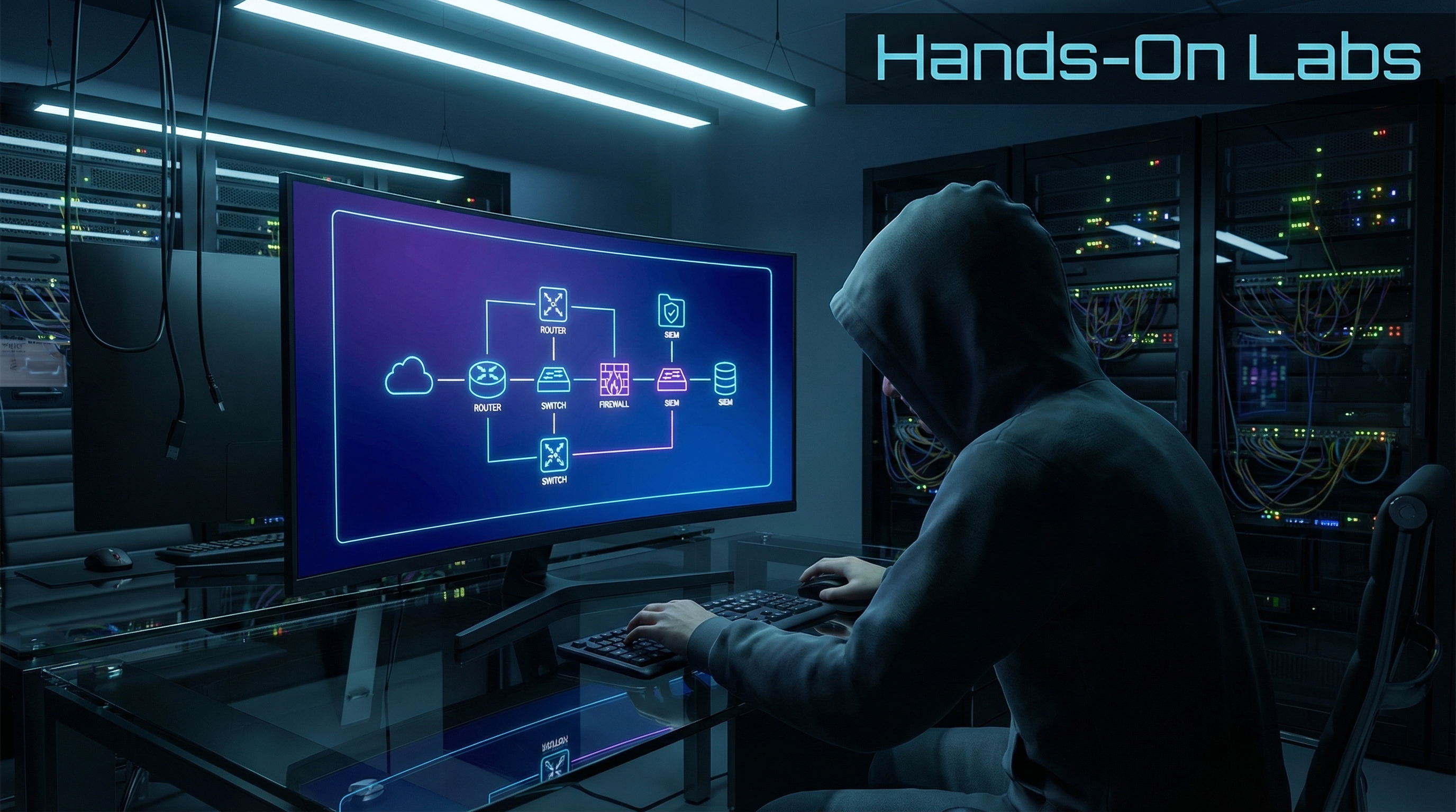 person-working-with-virtual-network-lab-diagram