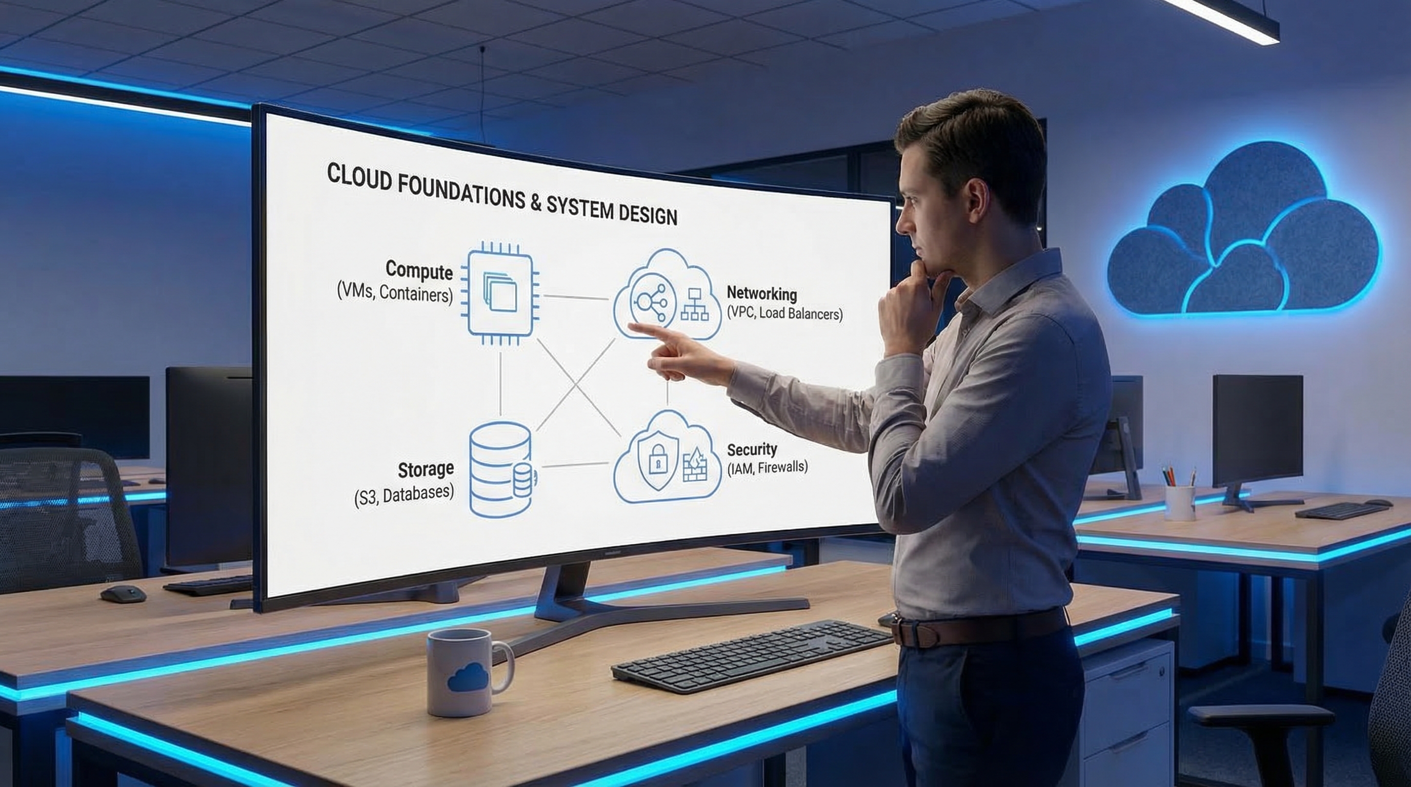 cloud-architecture-diagram-with-person-pointing-to-core-components