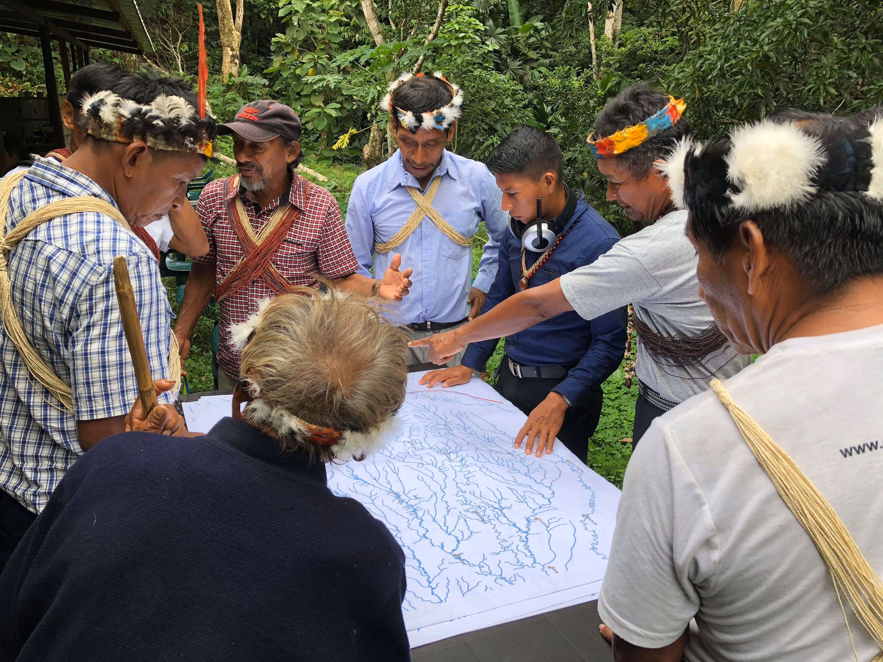 Wao discussing their mapping initiative.
