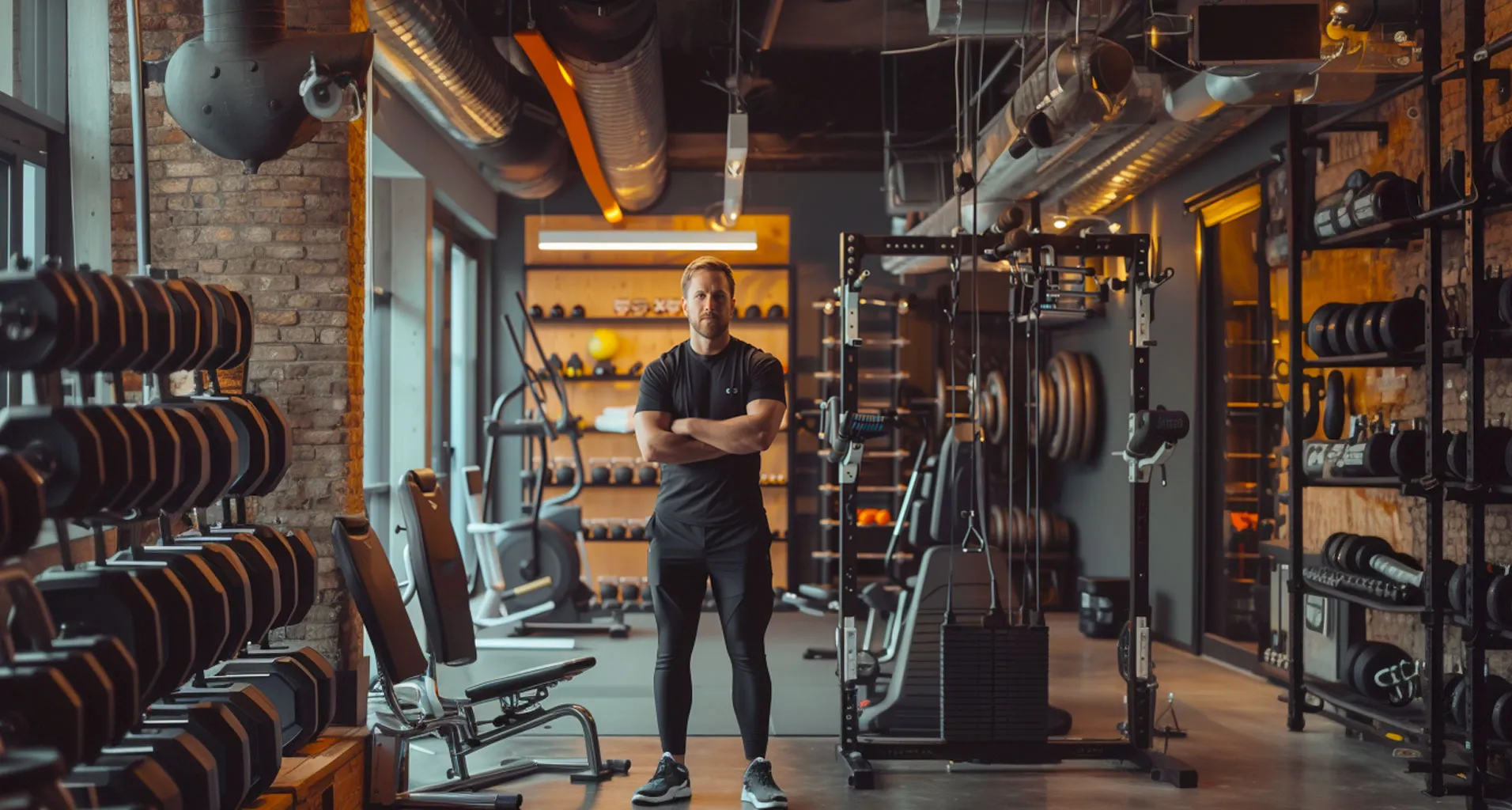 photo of a fitness gym owner