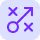 Purple square icon with four white astrological symbols arranged in a grid.