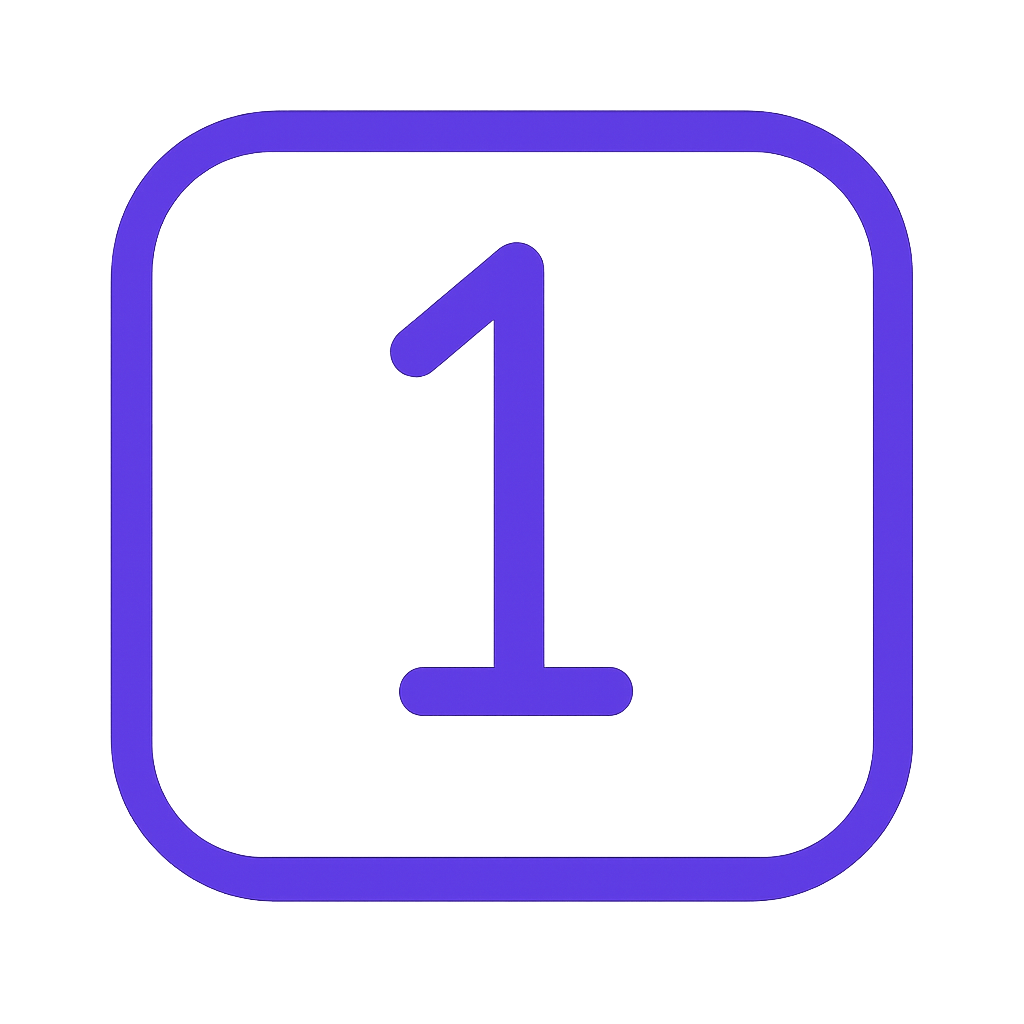 one