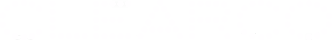 Clearco company logo with letters formed by white dots on a black background.