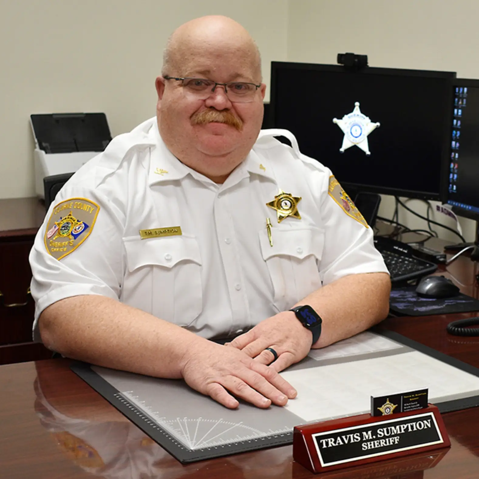 Travis Sumption, Sheriff, Clarke County, Virginia