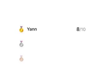 Graspr AI leaderboard scoreboard comparing student quiz scores
