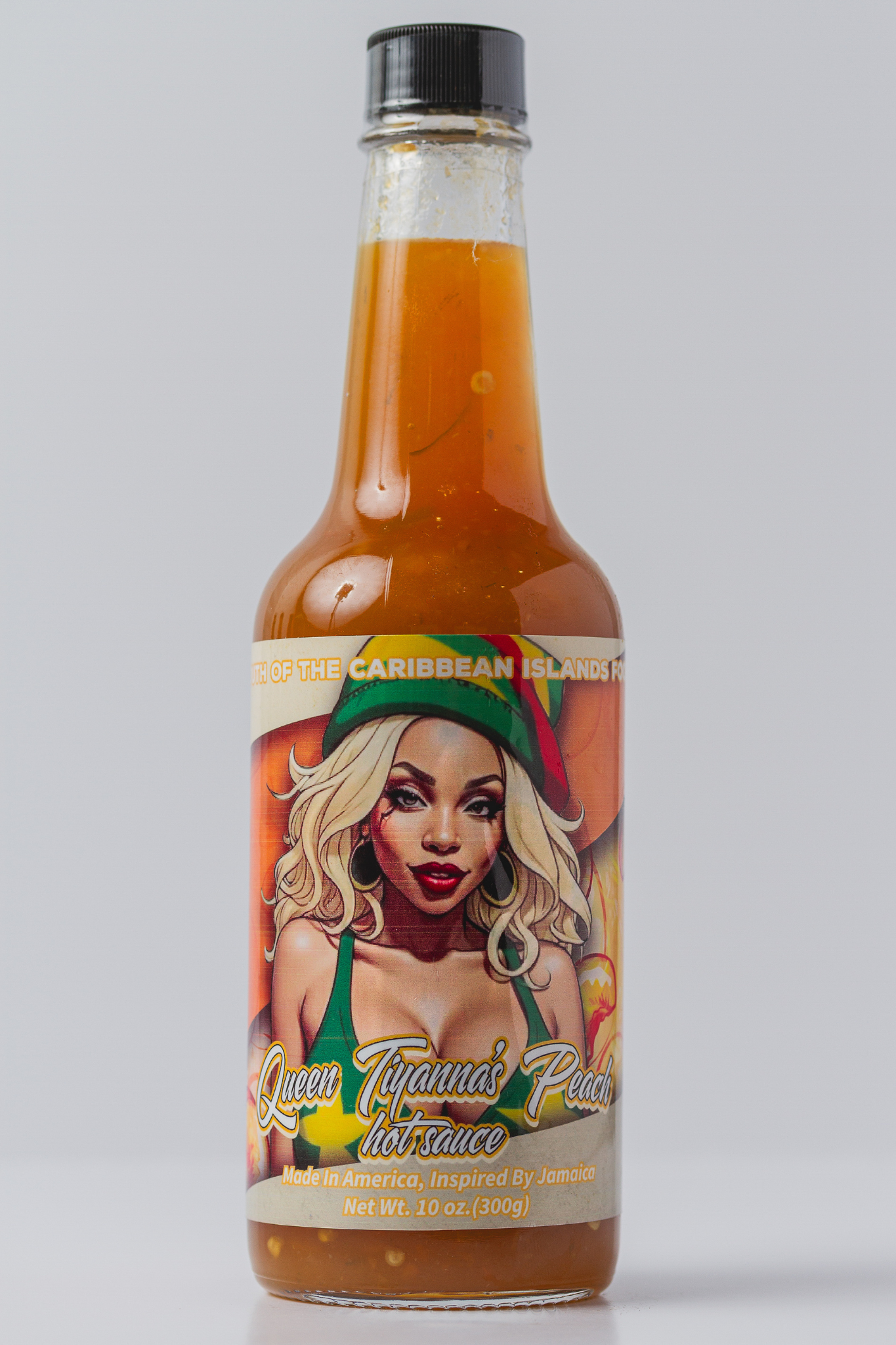Queen Tiyanna's Peach Hot Sauce