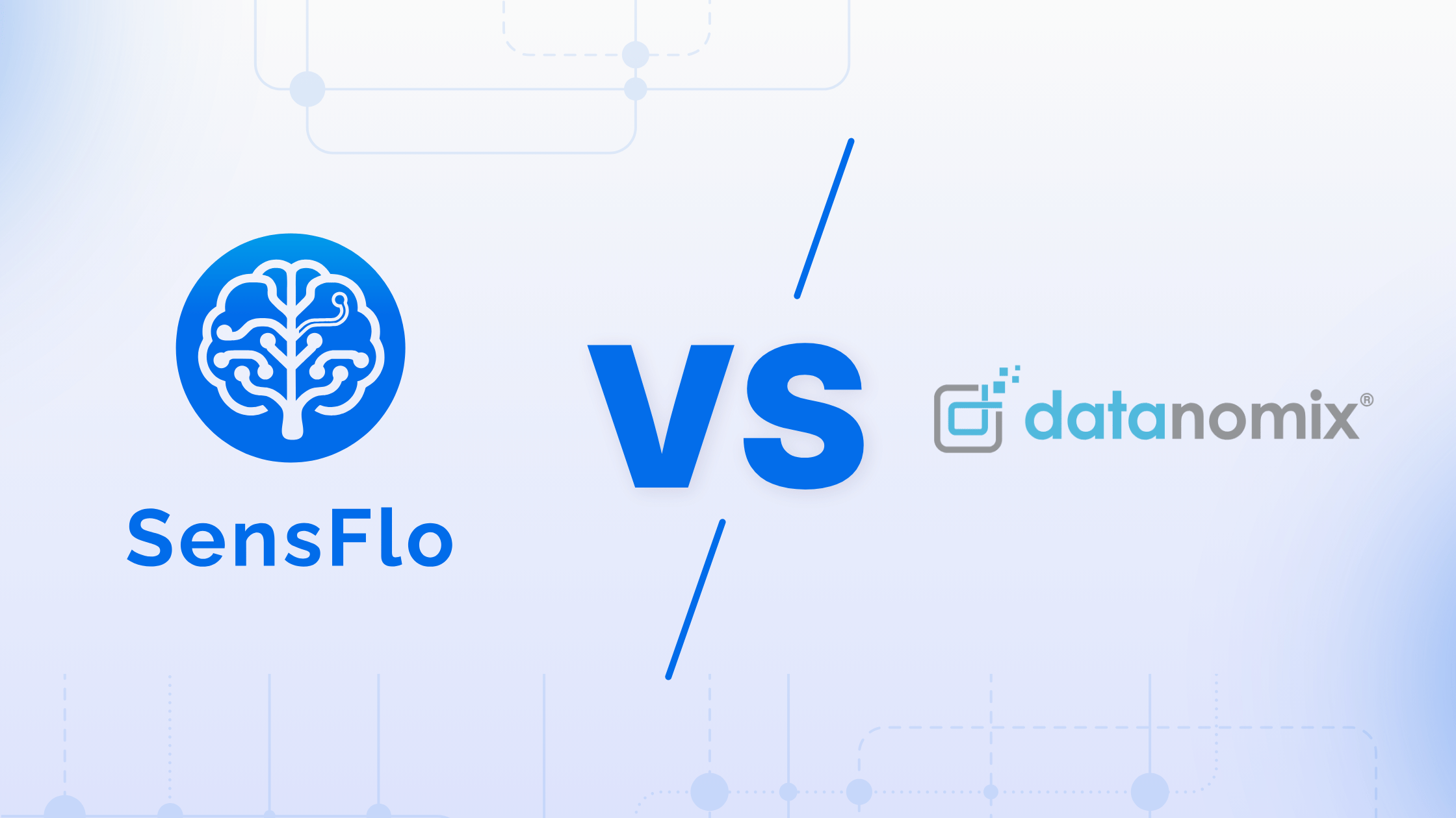 Graphic of SensFlo vs Datanomix