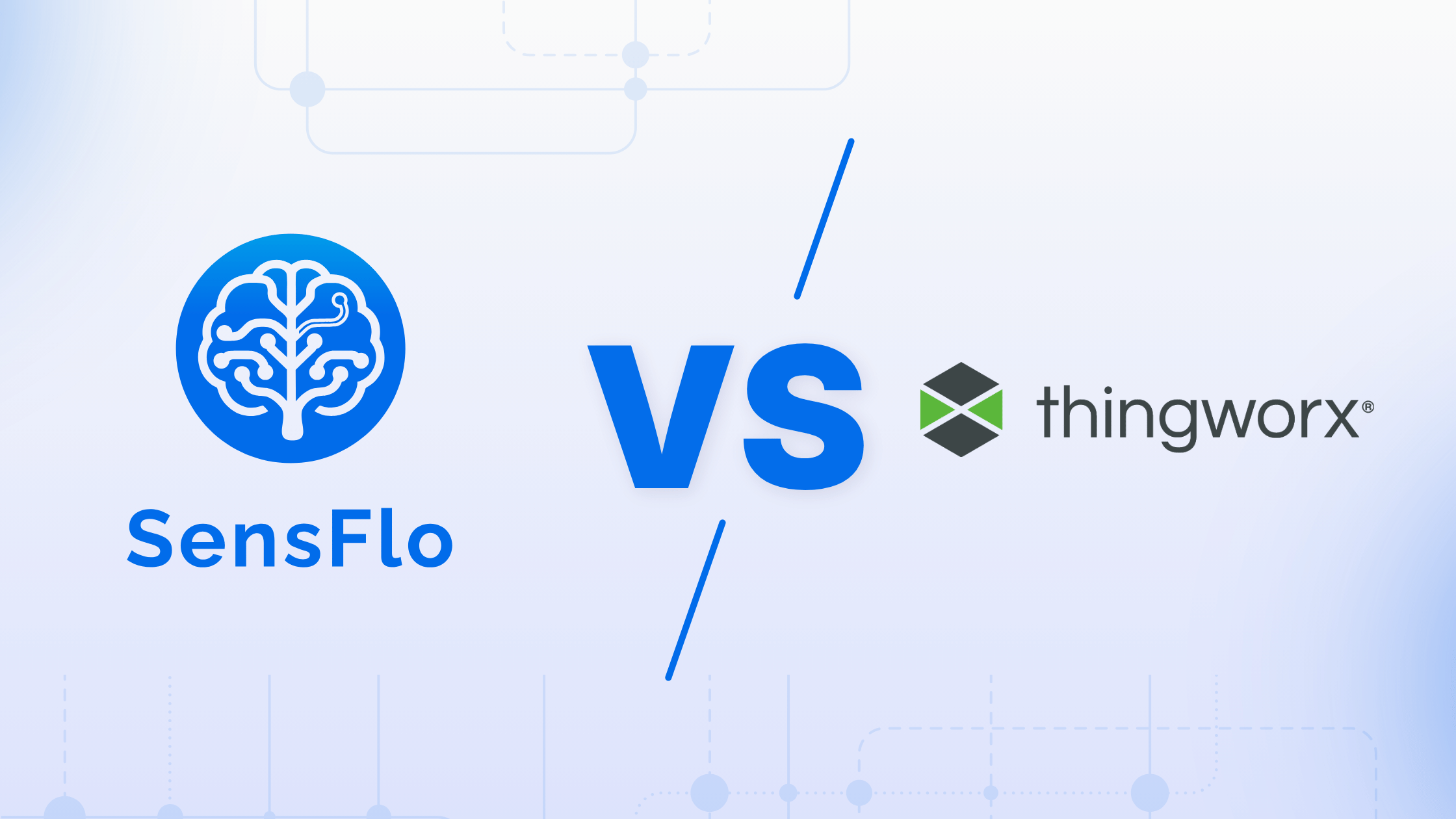 Graphic of SensFlo vs ThingWorx