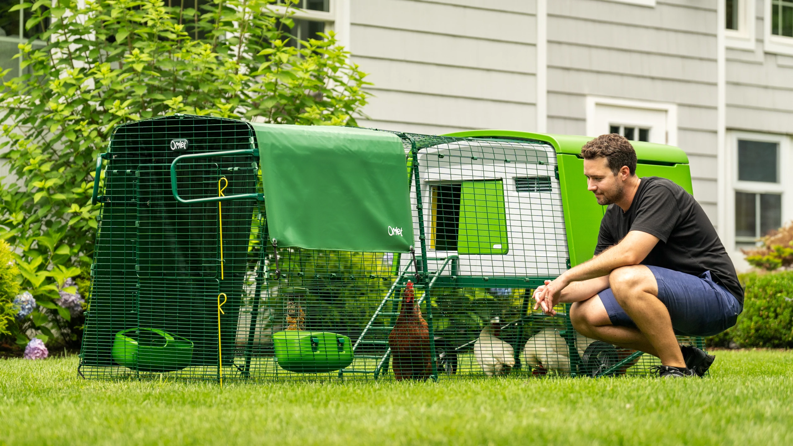EGLU CUBE - CHICKEN COOP FOR 6 LARGE HENS