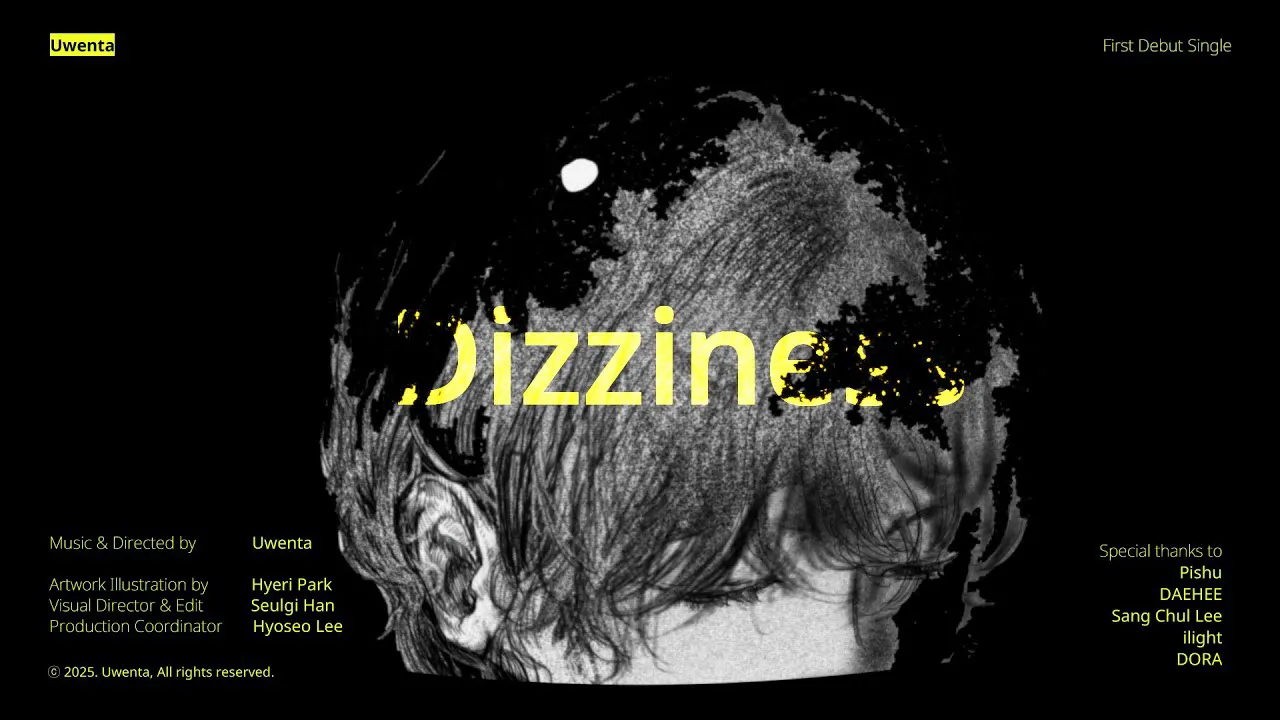 韓国のSSW、Uwentaが“Dizziness”のMVを公開──シューゲイズサウンドで喪失感を描くデビュー作
