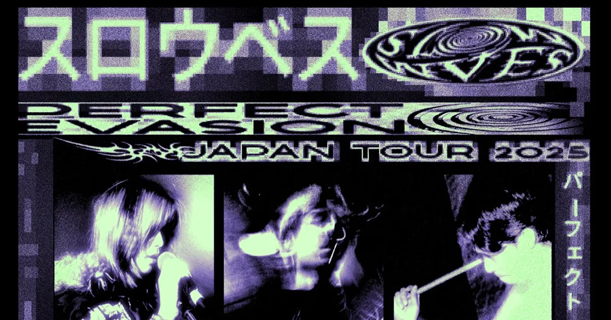 タイ発シューゲイザー、Slowwvesの初来日公演が開催｜2025年下北沢・新宿の2DAYS