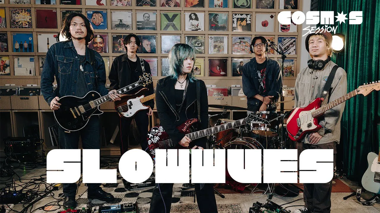 Slowwves、CD COSMOSでのライブ映像を公開｜10月に来日公演を開催