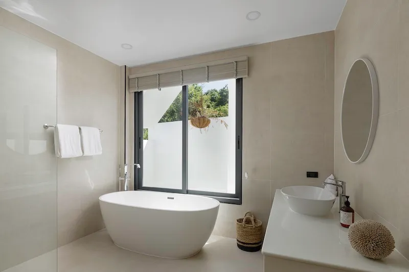 Master bathroom
