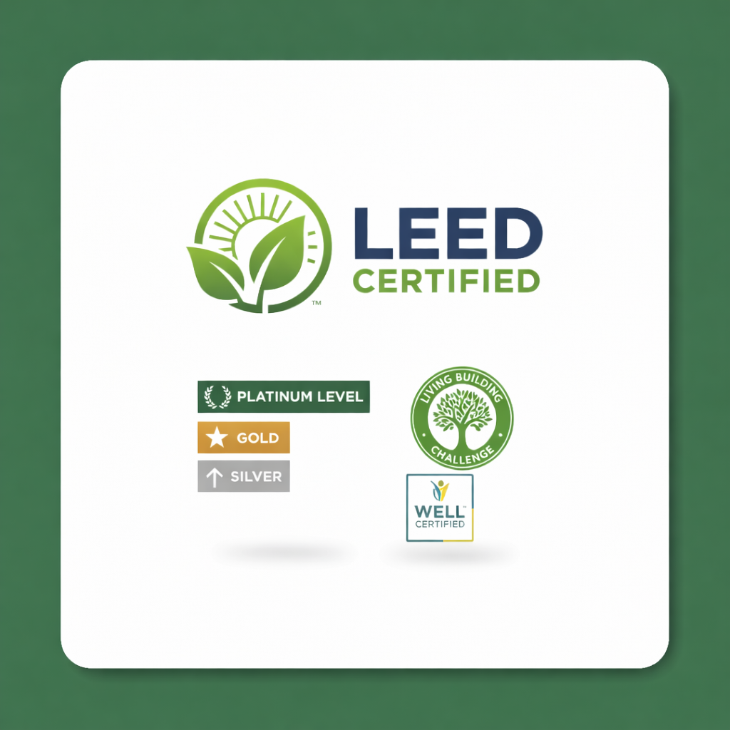 Completed sustainable interior design project showcasing eco-friendly practices