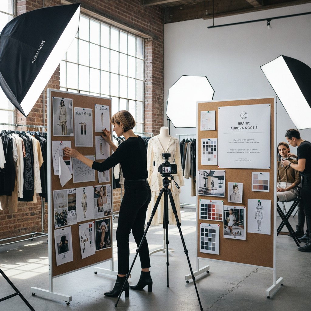 Fashion branding and visual communication training in fashion design institutes