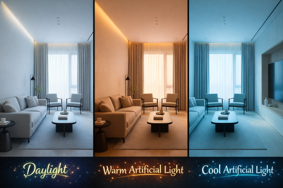 Targets “colour selection in interior design using AI”