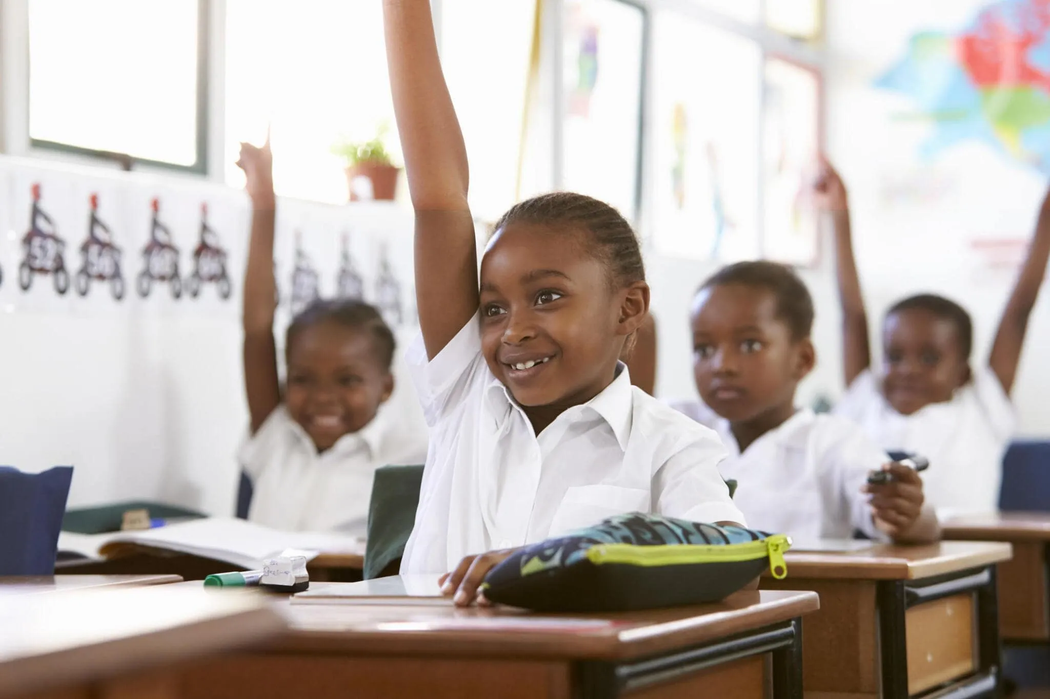 Students in classroom