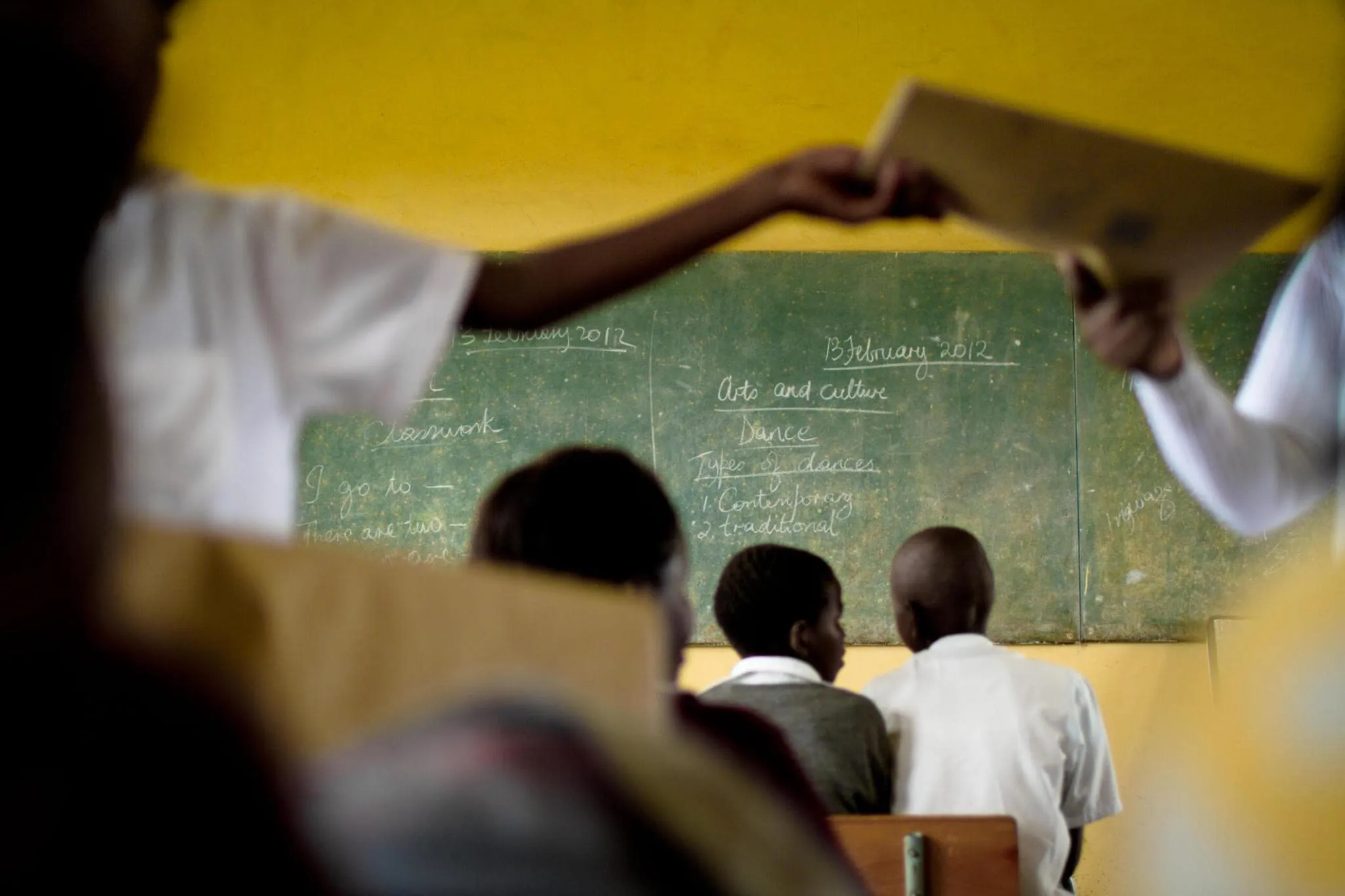 Students in classroom