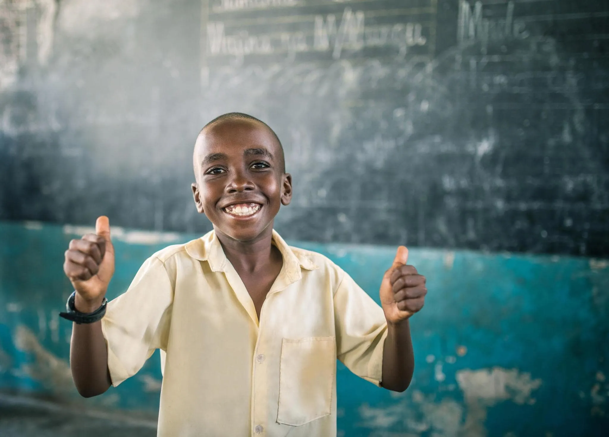 Image of a happy student