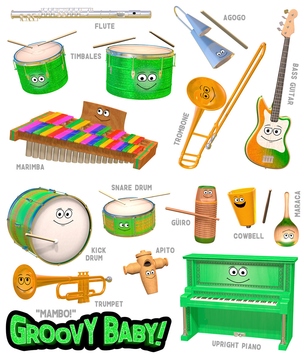 "Mambo!" Sticker Sheets