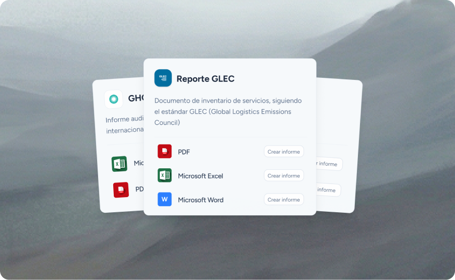 Medición de emisiones de transporte y logística según GLEC y SQAS