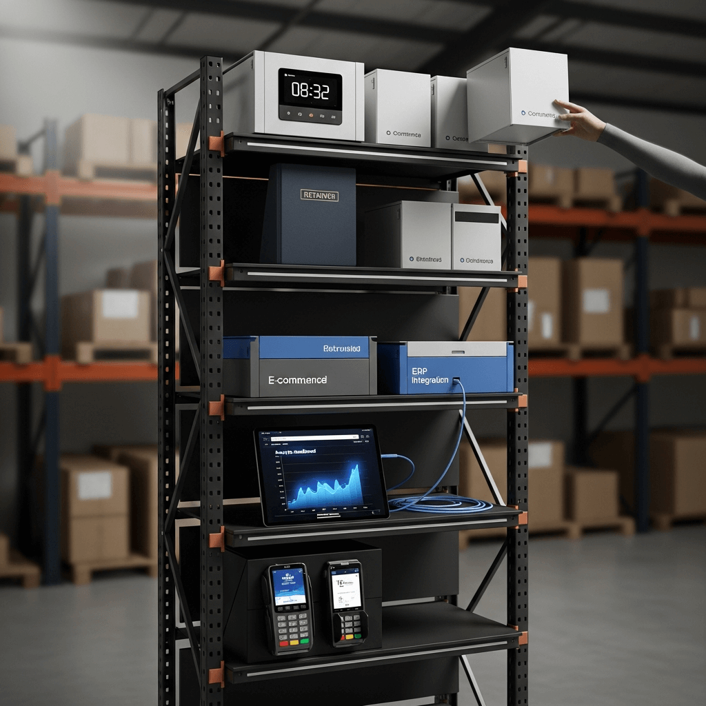 Symbol für flexible und skalierbare E-Commerce-Lösungen.