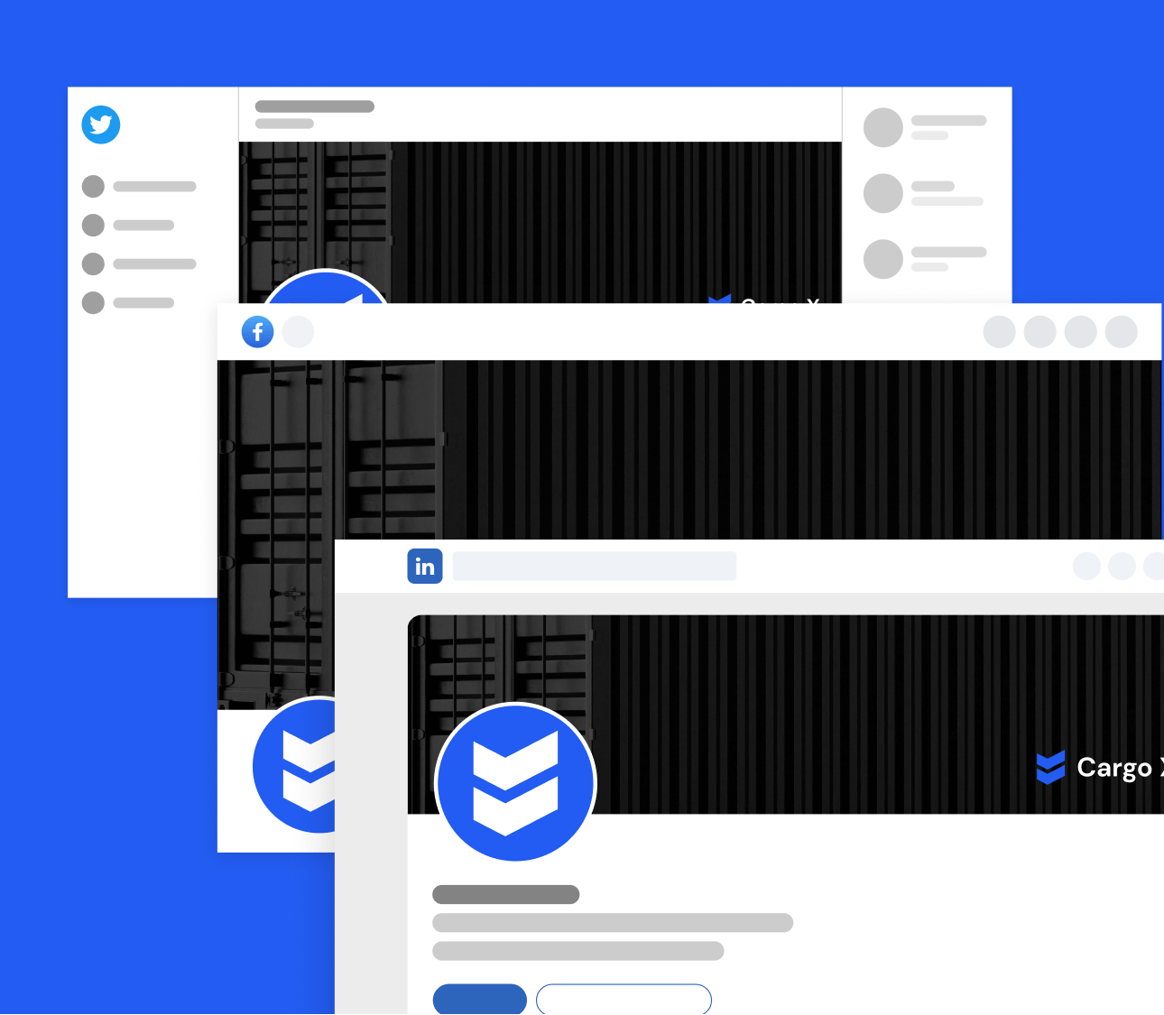 Social Media Assets - Cargo X Webflow Template