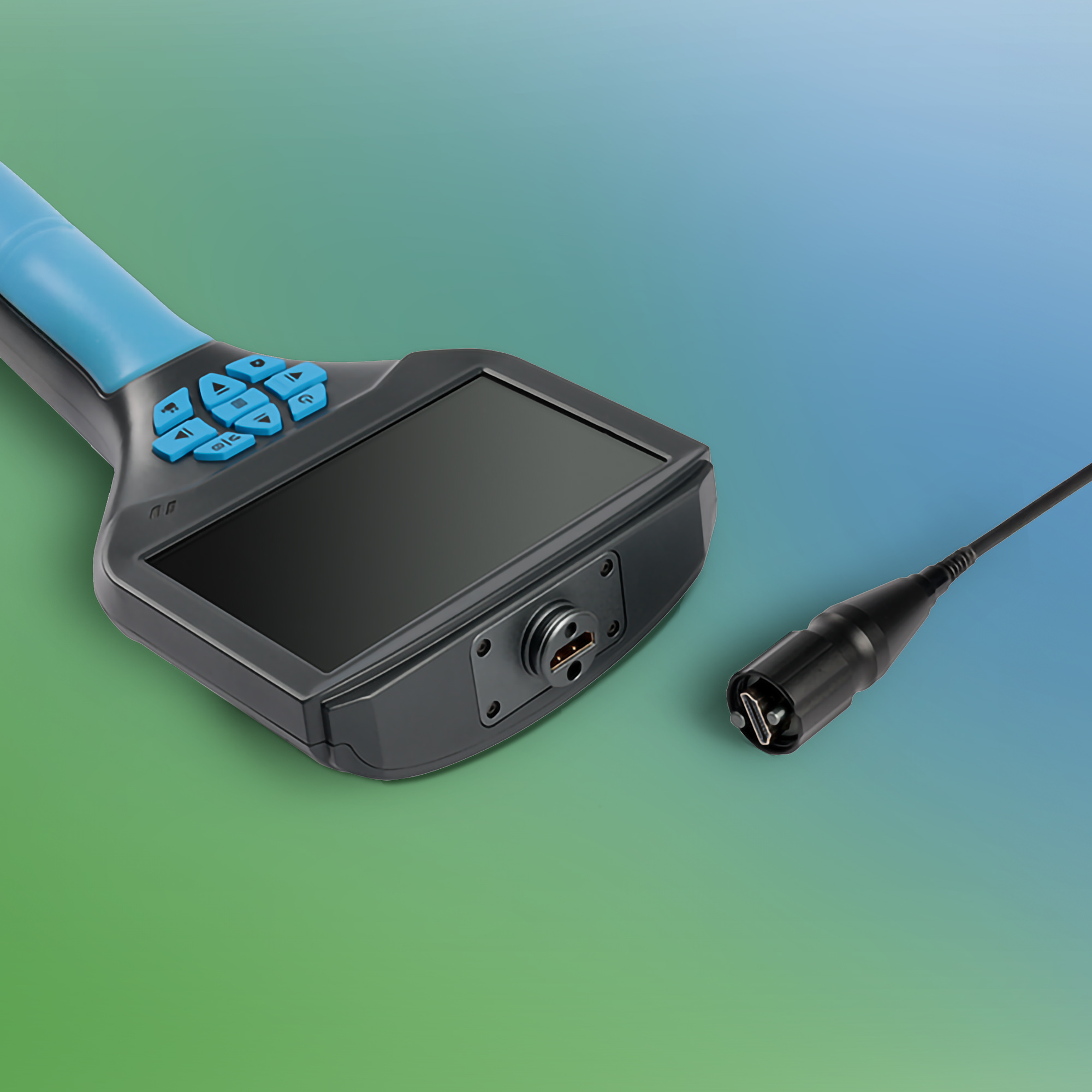 NDTec G probe tilkobling - HDMI plug-in system