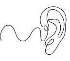 oreille dessinée
