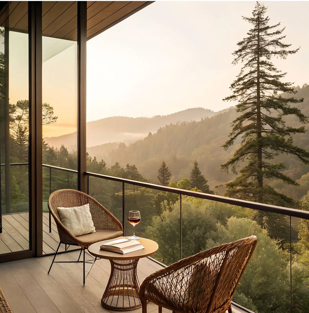 lanai in a cabin