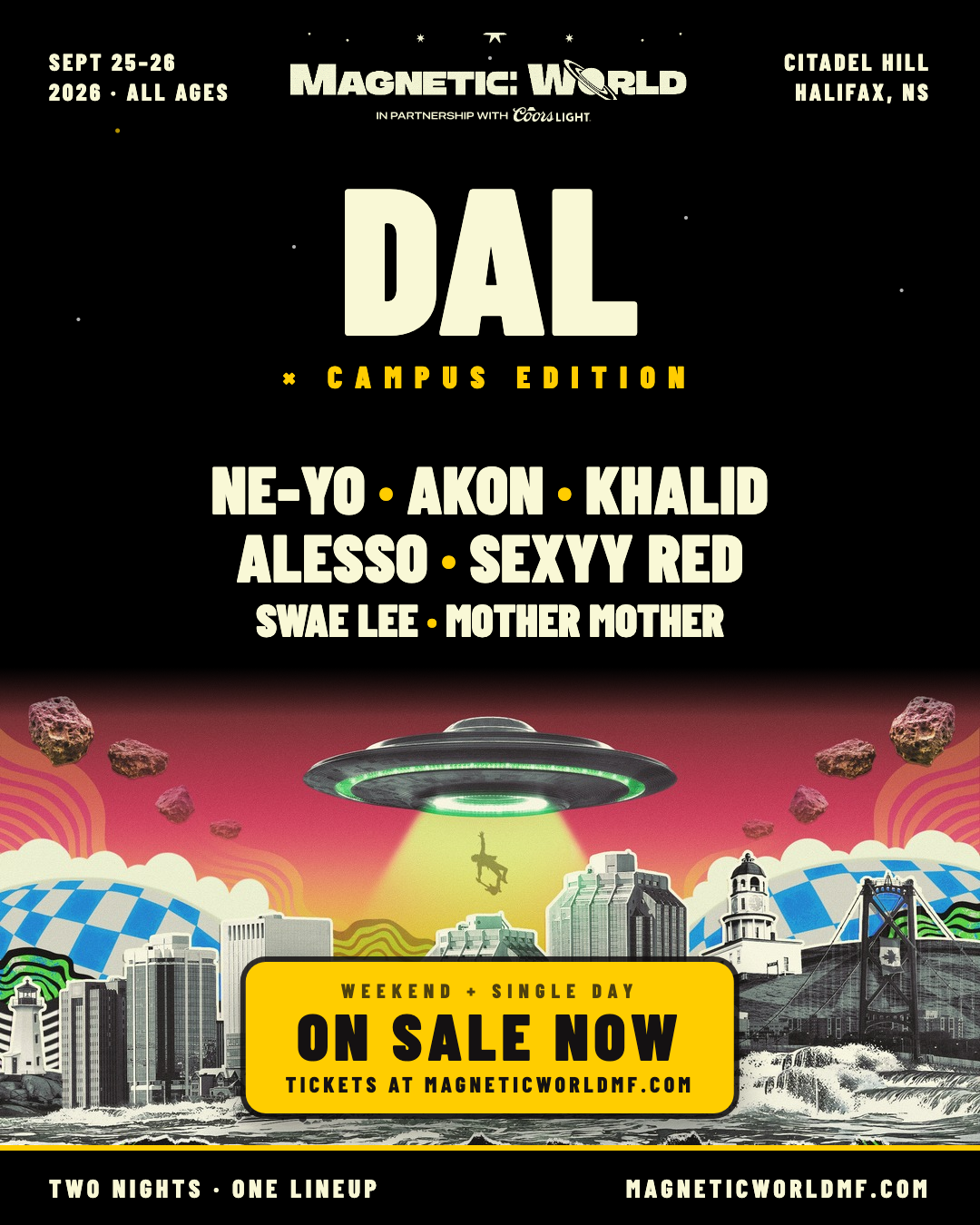 Dalhousie × Magnetic World 2026 poster