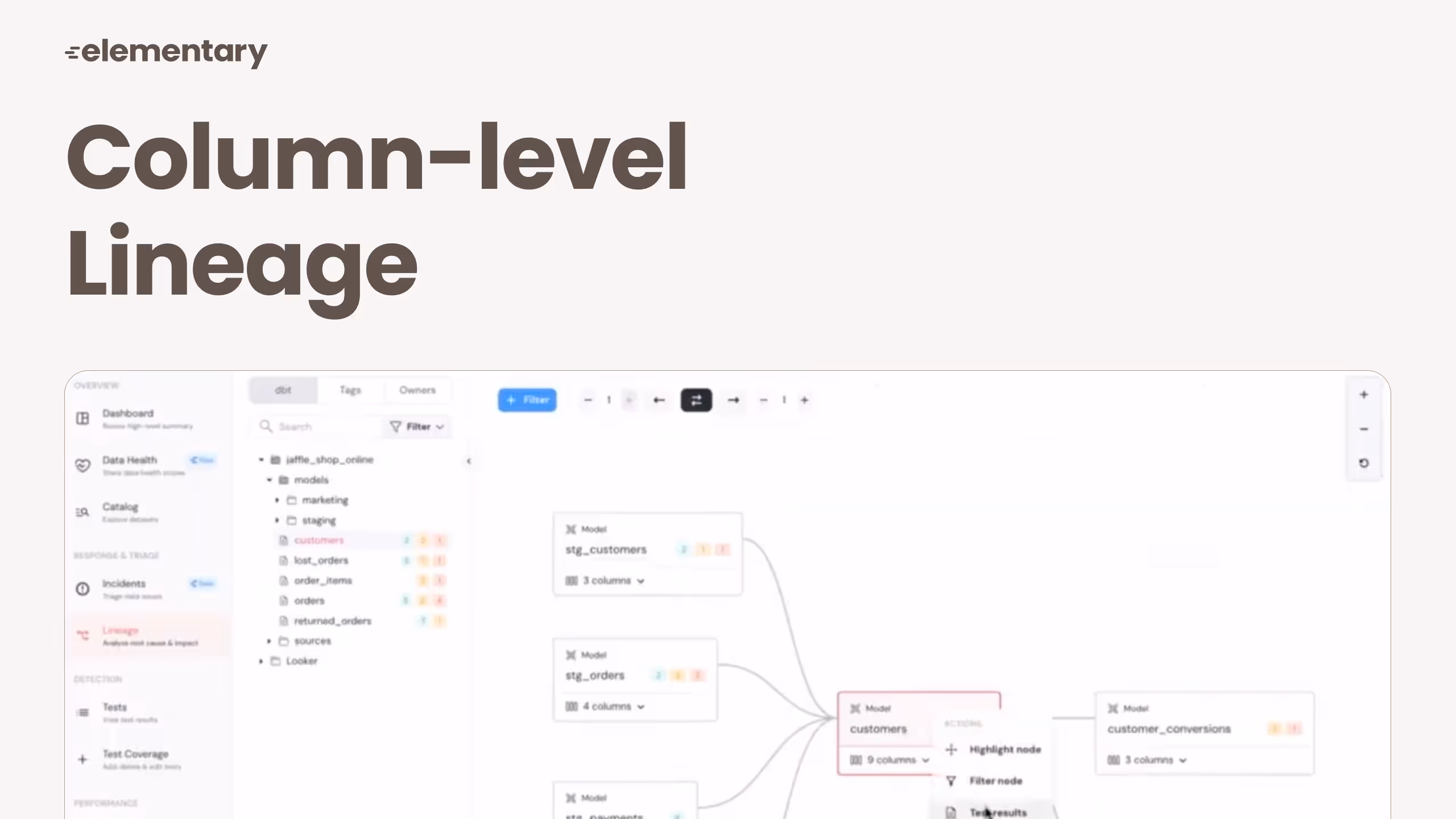 Column-level Lineage